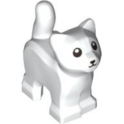 Cat Number 25 White