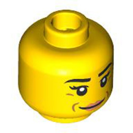 Mini Head Number 3920 Bright Yellow