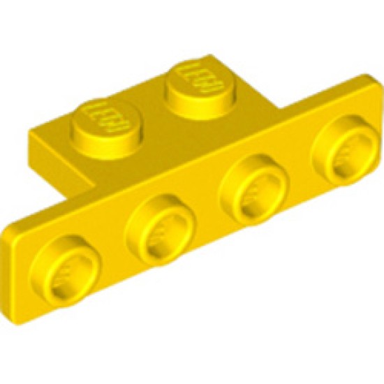 Angle Plate 1x2 / 1x4 All Round Corners Bright Yellow