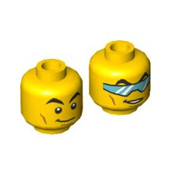 Mini Head Number 3927 Bright Yellow