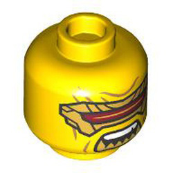 Mini Head Number 3986 Bright Yellow