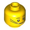 Mini Head Number 4024 Bright Yellow