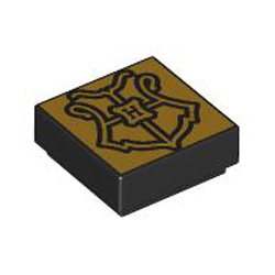 Flat Tile 1x1 Number 293 Black