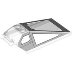 Cockpit 4x8x2 with Angle with Shaft Number 7 Transparent