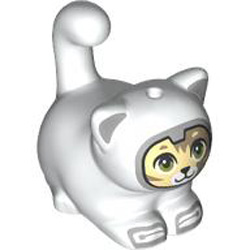 Cat Number 45 White