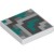 Flat Tile 2x2 Number 698 White