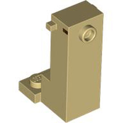Animal Head Number 103 Brick Yellow