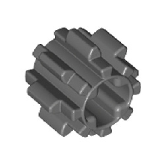 Gear Wheel 8 Teeth 1M Dark Stone Grey