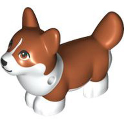 Dog with 1.5 Hole Number 25 White