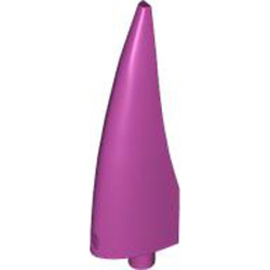 Claw 1x4x1 with Diameter 3.2 Shaft Bright Reddish Violet