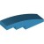 Brick with Bow Curve Slope 1x4 Dark Azur
