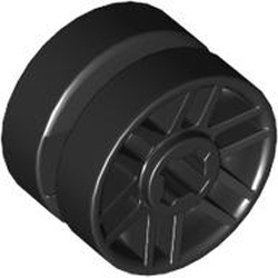 Rim Narrow Diameter 14.6 6x9, 9 Hole Diameter 3.2 Black
