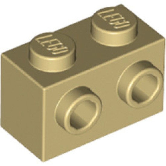 Brick 1x2 with 2 Knobs Brick Yellow