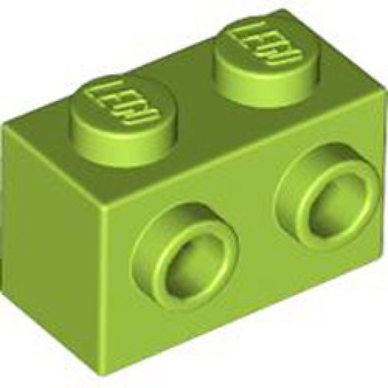 Brick 1x2 with 2 Knobs Bright Yellowish Green