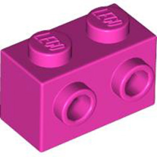 Brick 1x2 with 2 Knobs Bright Purple