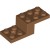 Stone 1x2x1 1/3 with 2 Plates 2x2 Medium Nougat