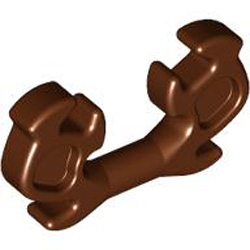 Diameter 3.2 Shaft Crown for Helmet Reddish Brown