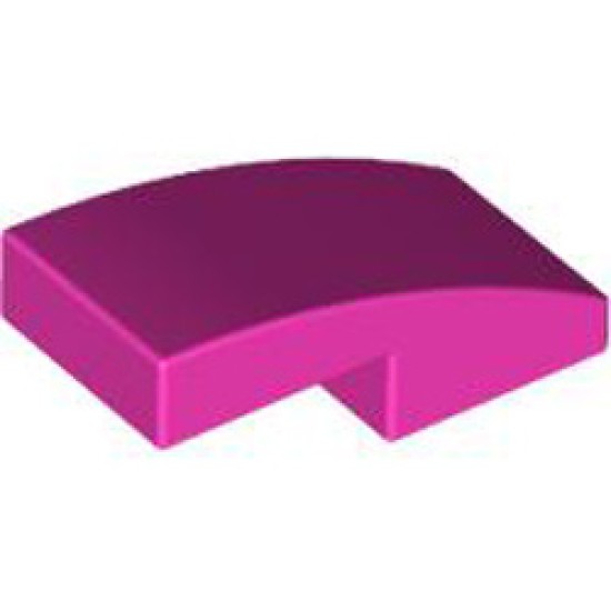 Plate with Bow 1x2x2/3 Bright Purple