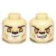 Mini Head Number 1121 Brick Yellow