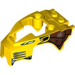 Top Shell Number 1 Diameter 4.85 Number 2 Bright Yellow