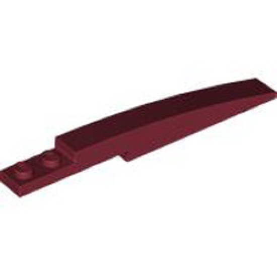 Brick with Bow 1x10 Dark Red