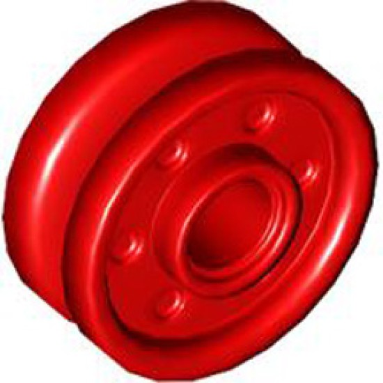 Rim Narrow Diameter 18x7 with Hole Diameter 4.8 Bright Red