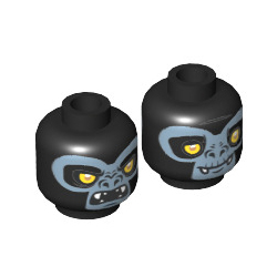 Mini Head Number 1206 Black