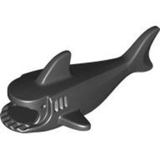 Shark Body 6x9 Black