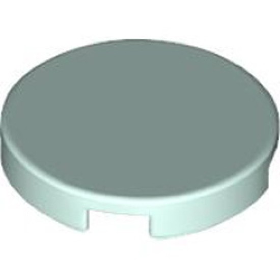 Flat Tile 2x2 Round Aqua