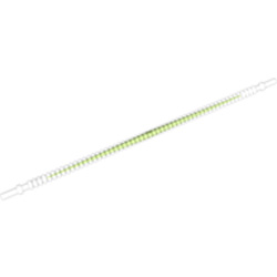 Flexhose 19M with 3.18 Stick Transparent with Inner Bright Green
