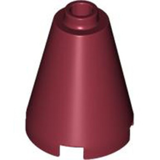 Nose Cone 2x2x2 Dark Red