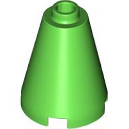 Nose Cone 2x2x2 Bright Green