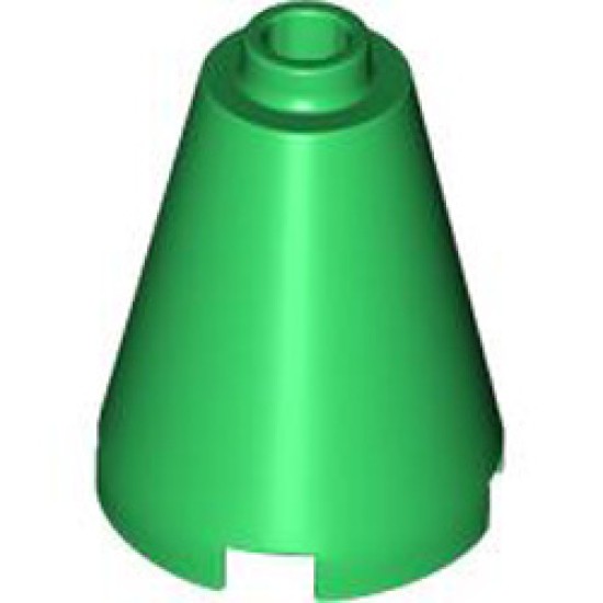 Nose Cone 2x2x2 Dark Green