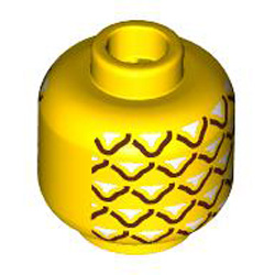 Mini Head Number 1296 Bright Yellow