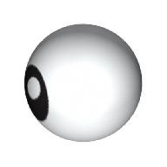 Woodoo Ball Number 1001 White