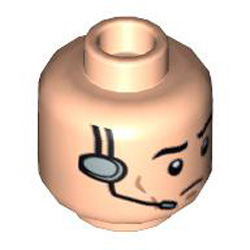 Mini Head Number 1363 Light Nougat