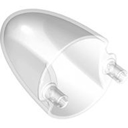 Deco Cone Diameter 31.3x5M with 4.85 Bush Transparent