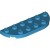 1/2 Circle Plate 2x6 Dark Azur