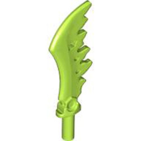 Sword Number 9 Bright Yellowish Green