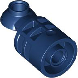 Design Element with Click Ring Outside Number 1 Earth Blue