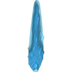 Weapon with Cross Hole Number 5 Transparent Blue