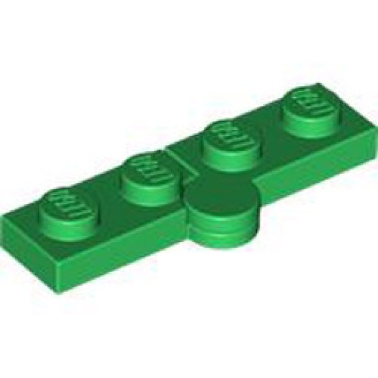 Hinge Plate 1x2 Dark Green