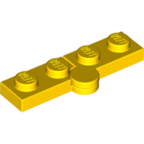 Hinge Plate 1x2 Bright Yellow