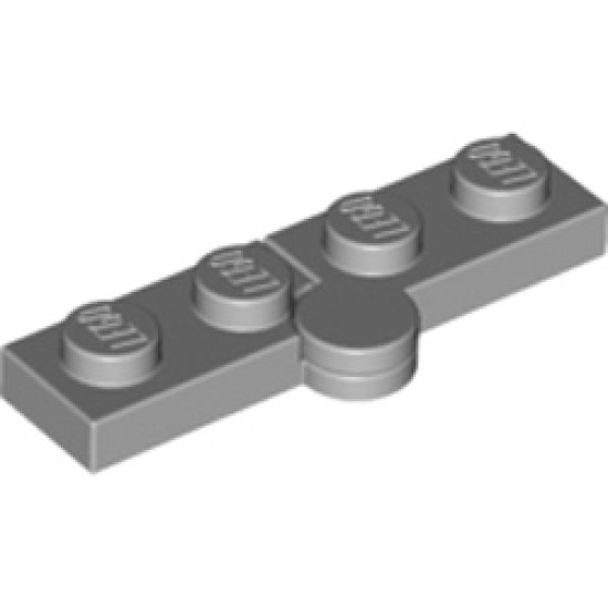 Hinge Plate 1x2 Medium Stone Grey