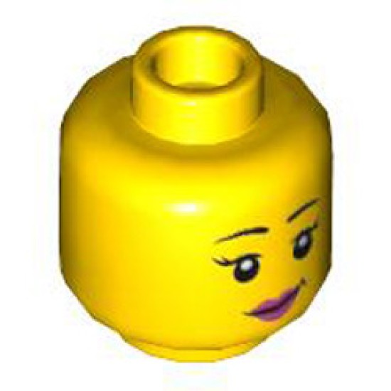 Mini Head Number 1614 Bright Yellow