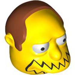 Mini Head Number 2 Number 1 Bright Yellow