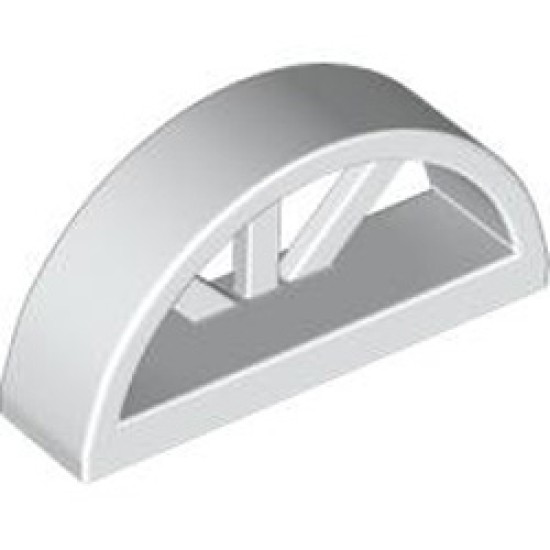 Bow Window 1x4x1 2/3 White