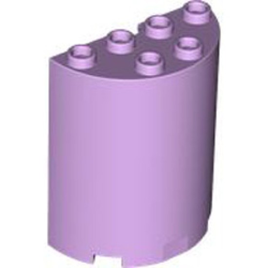 Wall Element Round 2x4x4 Lavender