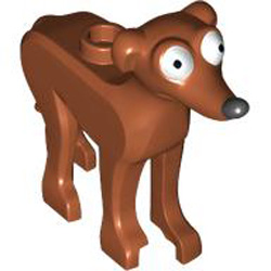 Animal Number 21 Number 1 Dark Orange