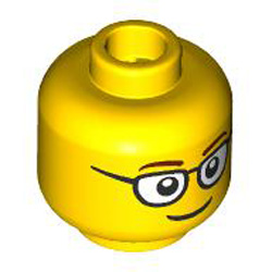 Mini Head Number 1665 Bright Yellow